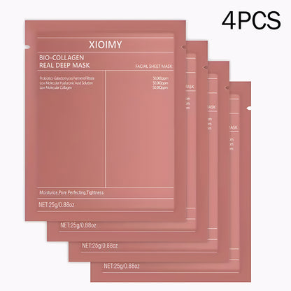 4pc Deep Hydration Collagen Masks – Restore Dry, Dull Skin