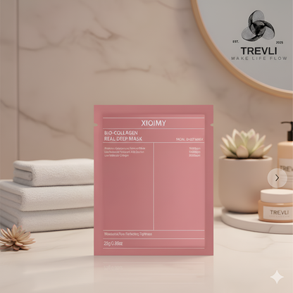 4pc Deep Hydration Collagen Masks – Restore Dry, Dull Skin