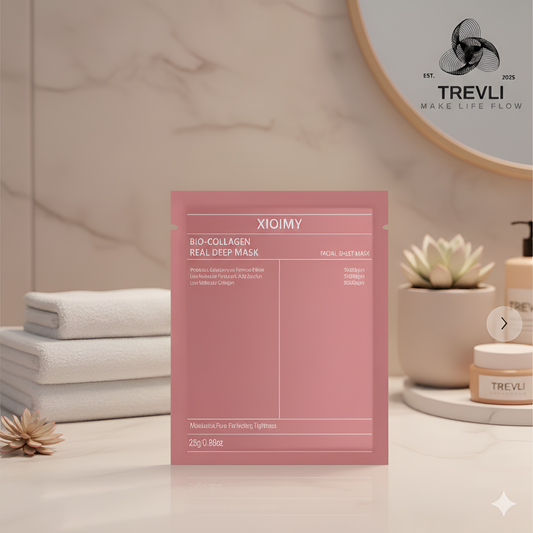 4pc Deep Hydration Collagen Masks – Restore Dry, Dull Skin